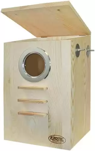 Exotic Nutrition Squirrel Nest Box Small Pet Hideout