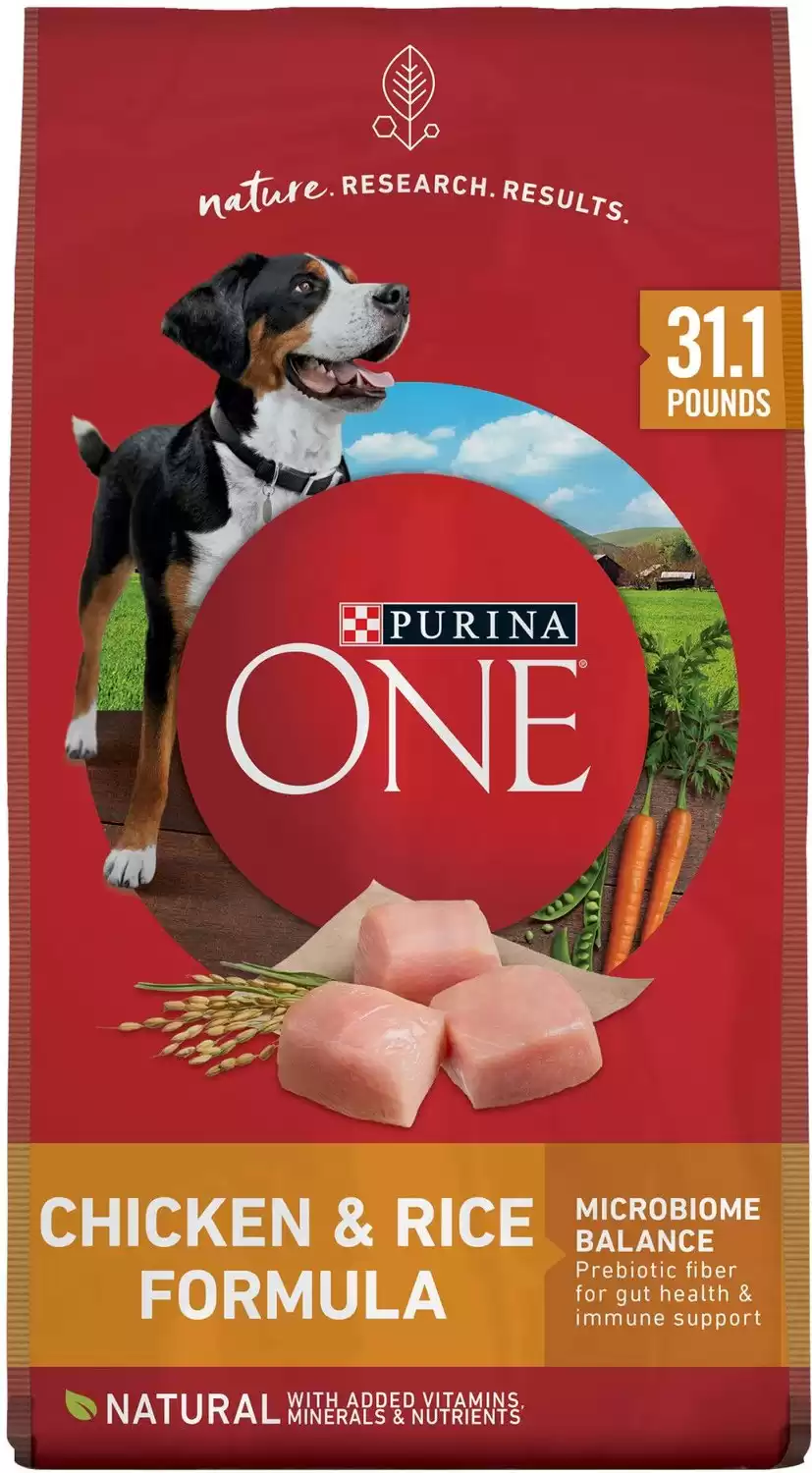 Purina ONE Natural SmartBlend Chicken & Rice Dry Dog Food