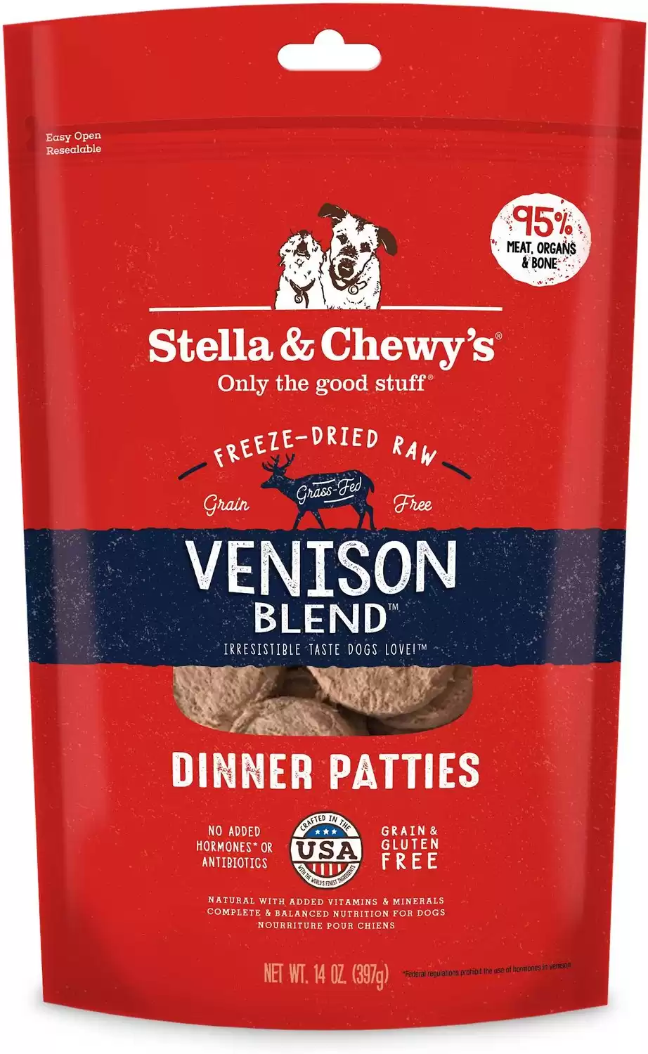 Stella & Chewy's Venison Blend Dinner Patties