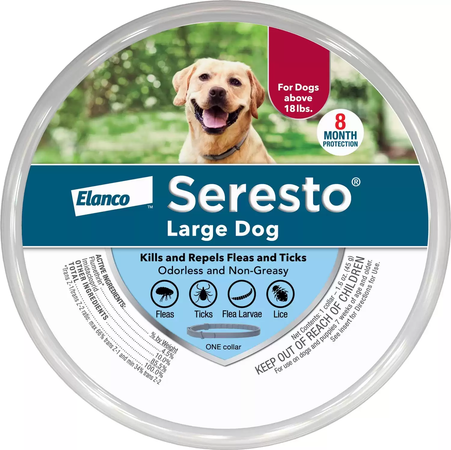 Seresto Flea & Tick Collar for Large Dogs