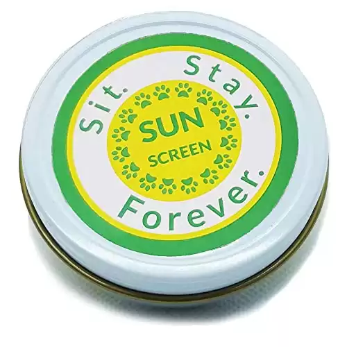 SIT. STAY. FOREVER - Organic Dog Sunscreen