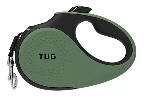TUG Tiny 360° Tangle-Free Retractable Dog Leash with Anti-Slip Handle