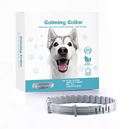 CPFK Calming Collar for Dogs Pheromones Relieve Reduce Anxiety or Stress