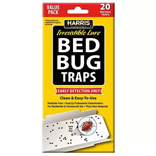HARRIS Bed Bug Traps - (20-Pack)