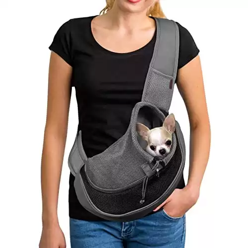 YUDODO Reflective Pet Dog Sling Carrier
