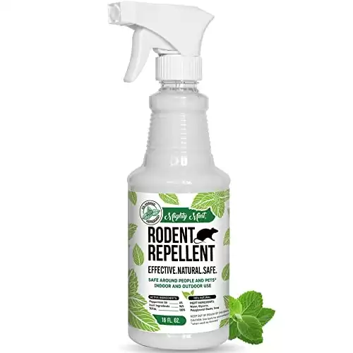 Mighty Mint Peppermint Oil Rodent Repellent Spray