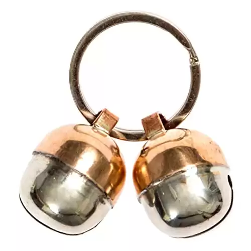 Beau's Bells 2 Extra Loud Cat & Dog Bells - Luxury Handmade Copper