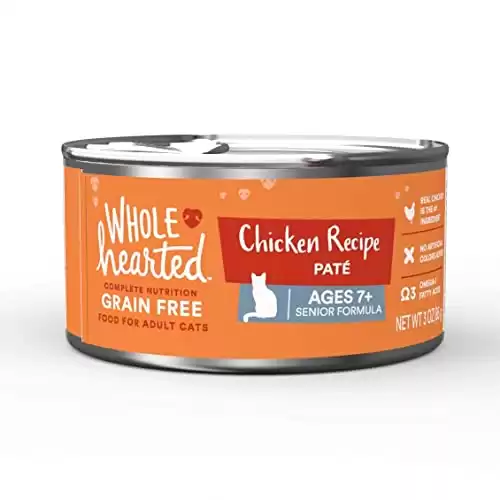 WholeHearted Grain Free Chicken Recipe Pate Senior
