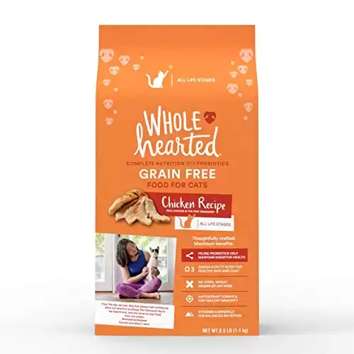 Petco Brand - WholeHearted Grain Free Chicken Formula Dry Cat Food