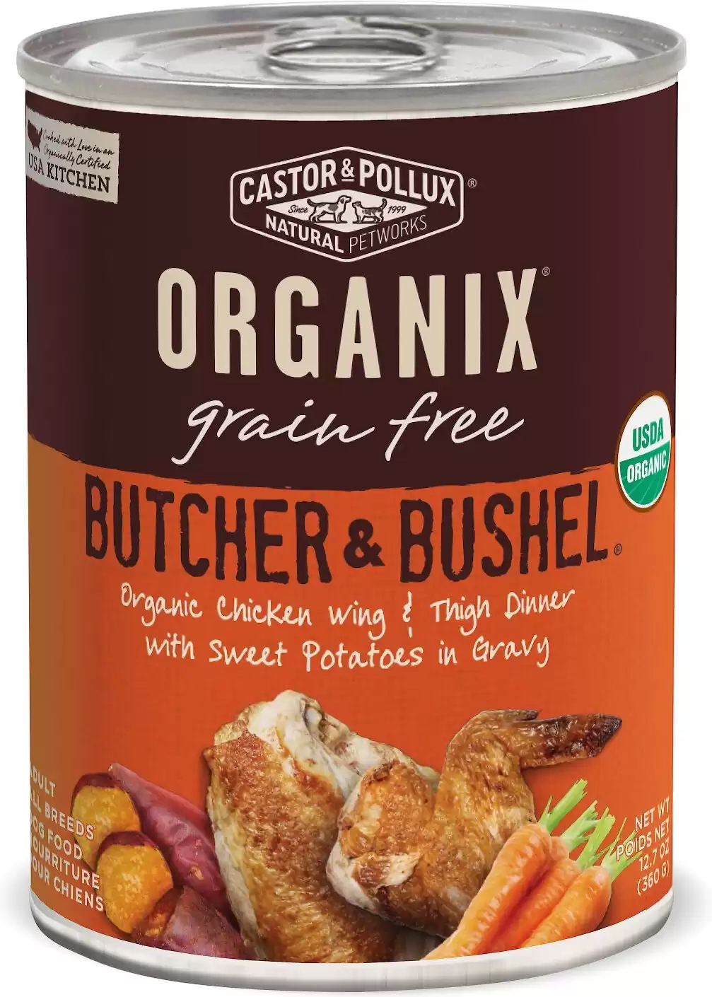 Castor & Pollux Organix Grain-Free Adult Canned Dog Food