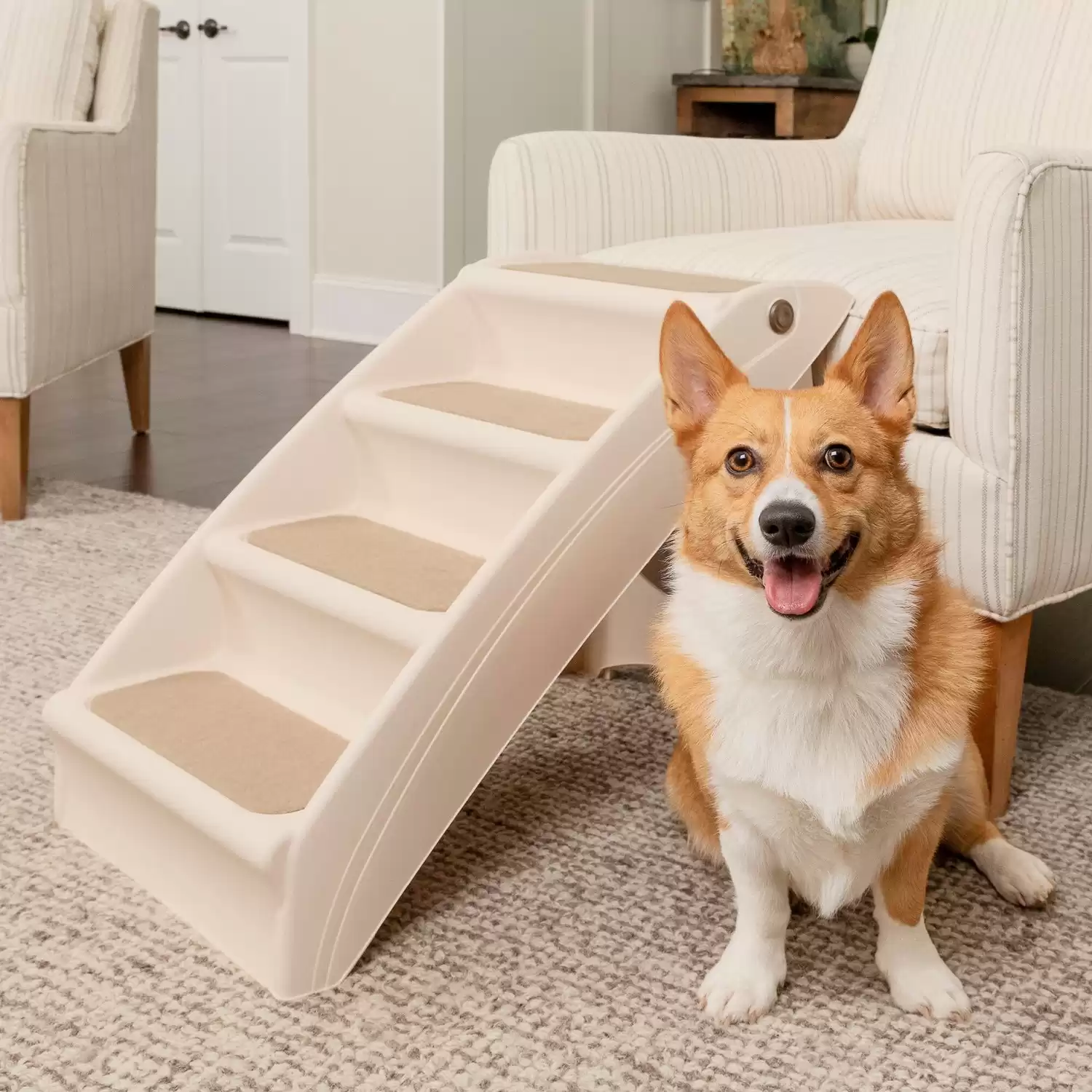 PetSafe CozyUp Foldable Cat & Dog Stairs