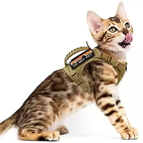 nanappice Tactical Cat Harness