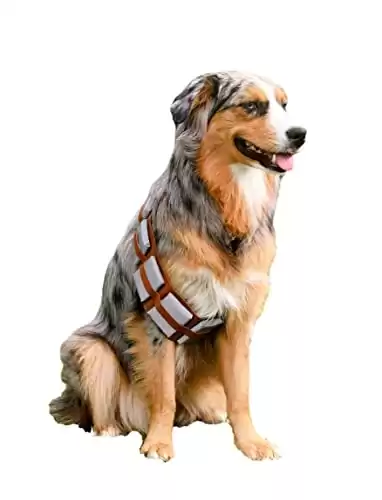 ComfyCamper Furry Star Warrior Utility Belt Dog Costume