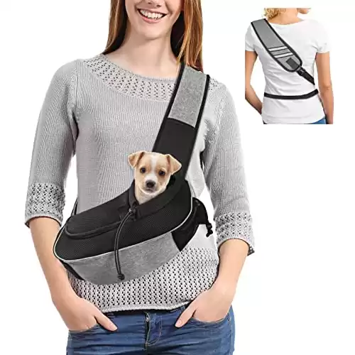 Gloppie Small Dog Sling Carrier