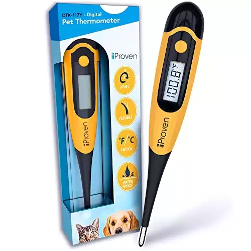 iProven Pet Waterproof Pet Thermometer