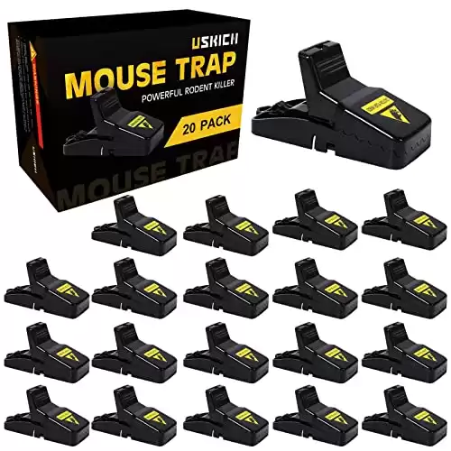 USKICH 20-Pack Mouse Trap