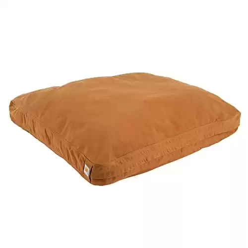 Carhartt Firm Duck Dog Bed, Durable Canvas Pet Bed