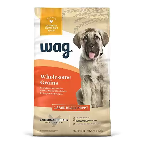 Wag Wholesome Grains Large Breed Puppy