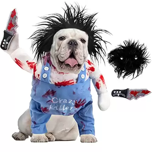 Deadly Dog Clothes Halloween Costumes Lethal Doll