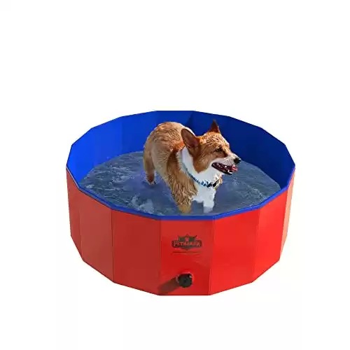 PETMAKER Dog Pool - Portable, Foldable