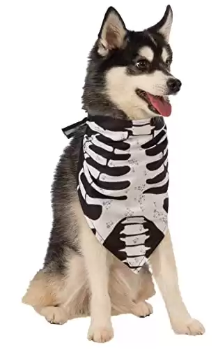 Rubie's Skeleton Bandana Dog Costume