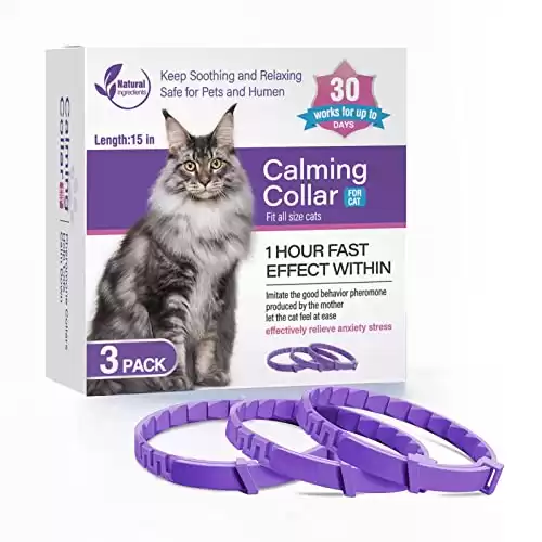 Calming collar for cats side effects sale