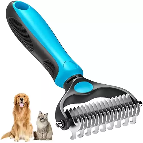 Double-Sided Pet Grooming Brush