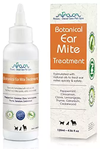 Arava Natural Ear Mite Treatment for Pets