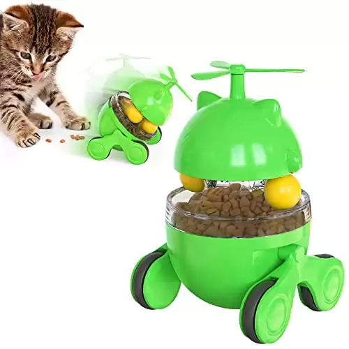 66% Cat Pet Food Treat Dispenser Toy