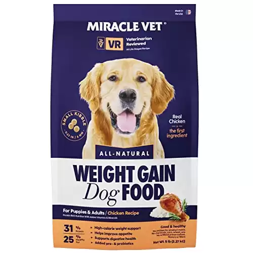Miracle Vet High Calorie Dog Food