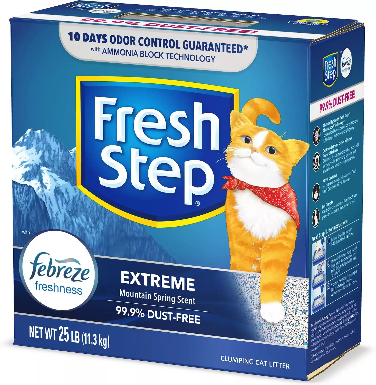Fresh Step Extreme Odor Control Cat Litter