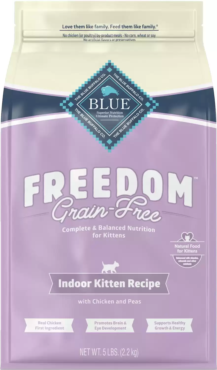 Blue Buffalo Freedom Indoor Kitten Chicken Grain-Free