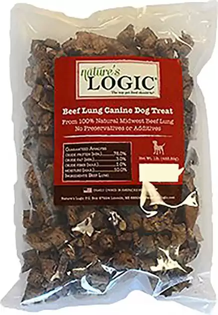 Nature's Logic Beef Lung Dehydrated Dog Treats