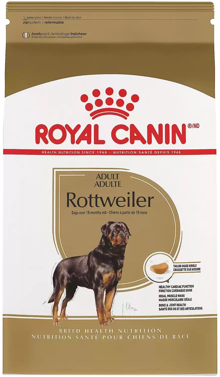 Royal Canin Breed Health Nutrition Rottweiler Adult Formula