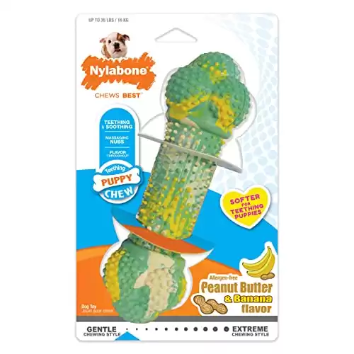 Nylabone Just for Puppies Peanut Butter & Banana