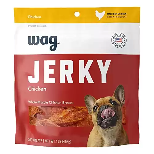 Wag Chewy Whole Muscle American Jerky Dog Treats