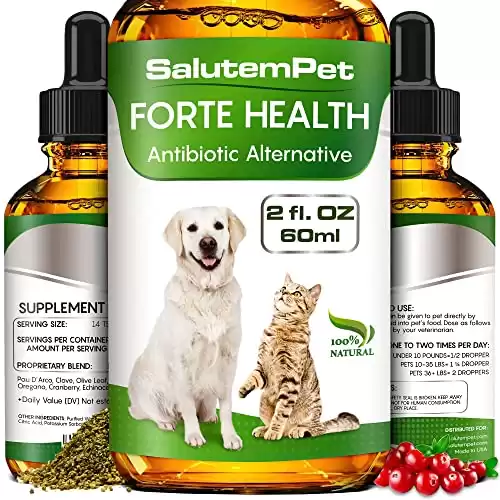 SalutemPet Forte Health Natural Herbal Supplement