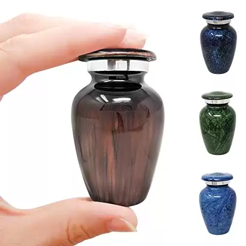 KC Katie Collection Small Urn for Human or Pet Cremains