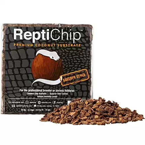 ReptiChip Compressed Coconut Chip Substrate for Reptiles