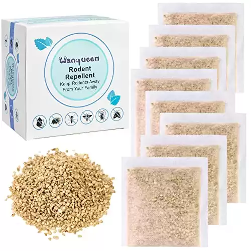 Wanqueen 8-Pack Peppermint Mouse Repellent Pouches