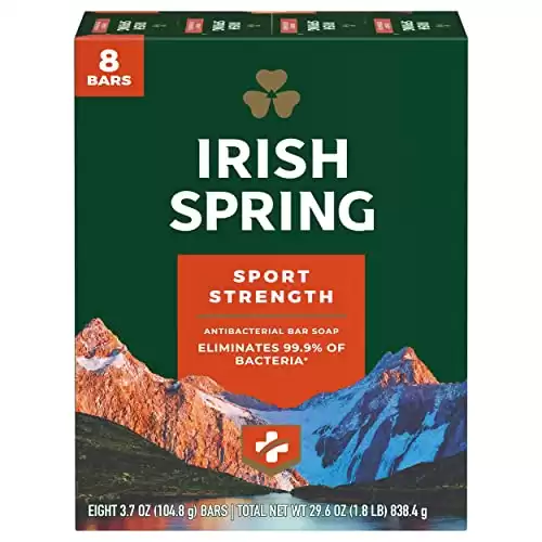 Irish Spring Antibacterial Bar Soap (8 Bars)