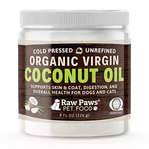 Raw Paws Organic Virgin Coconut Oil for Dogs