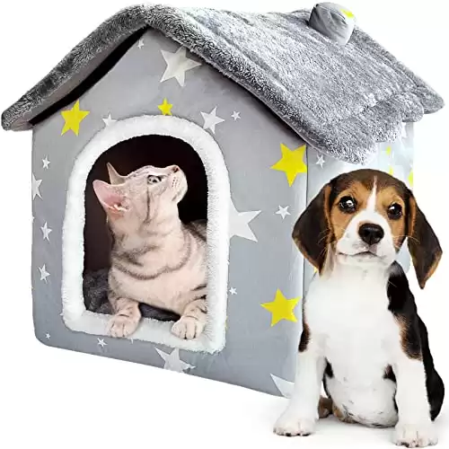 KUDES Cat and Small Dog House
