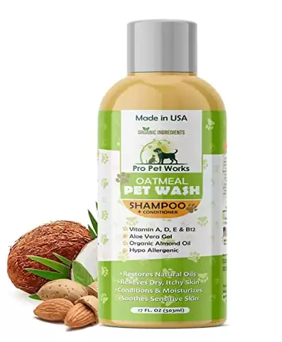 Organic Oatmeal Dog Shampoo