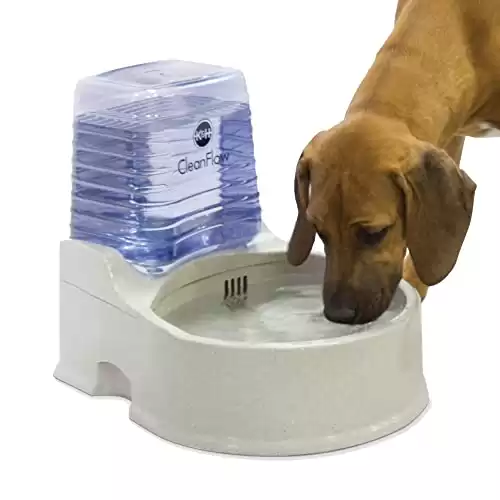 K&H Pet Products CleanFlow Filtered Pet Water Bowl