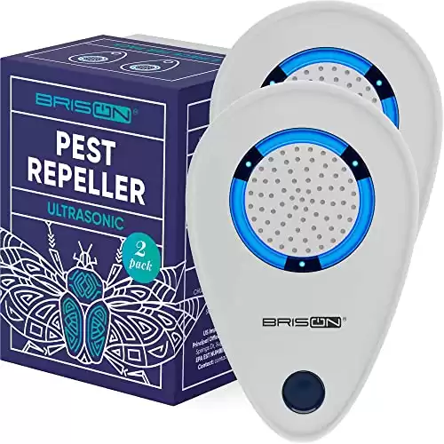 BRISON Ultrasonic Pest Repeller 2-Pack
