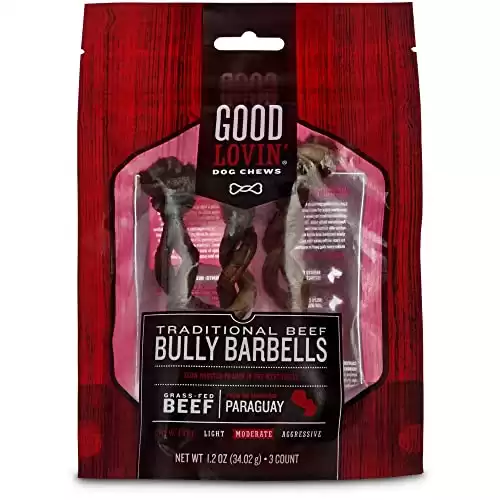 Good Lovin’ Traditional Beef Bully Sticks Dog Chew