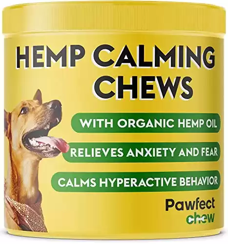 Pawfectchew Hemp Calming Treats for Dogs