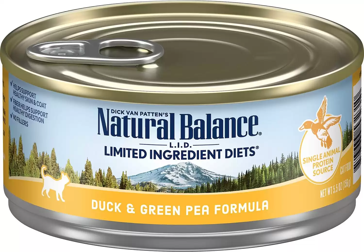 Natural Balance Limited Ingredient Diets Duck & Green Pea Grain-Free Canned Cat Food