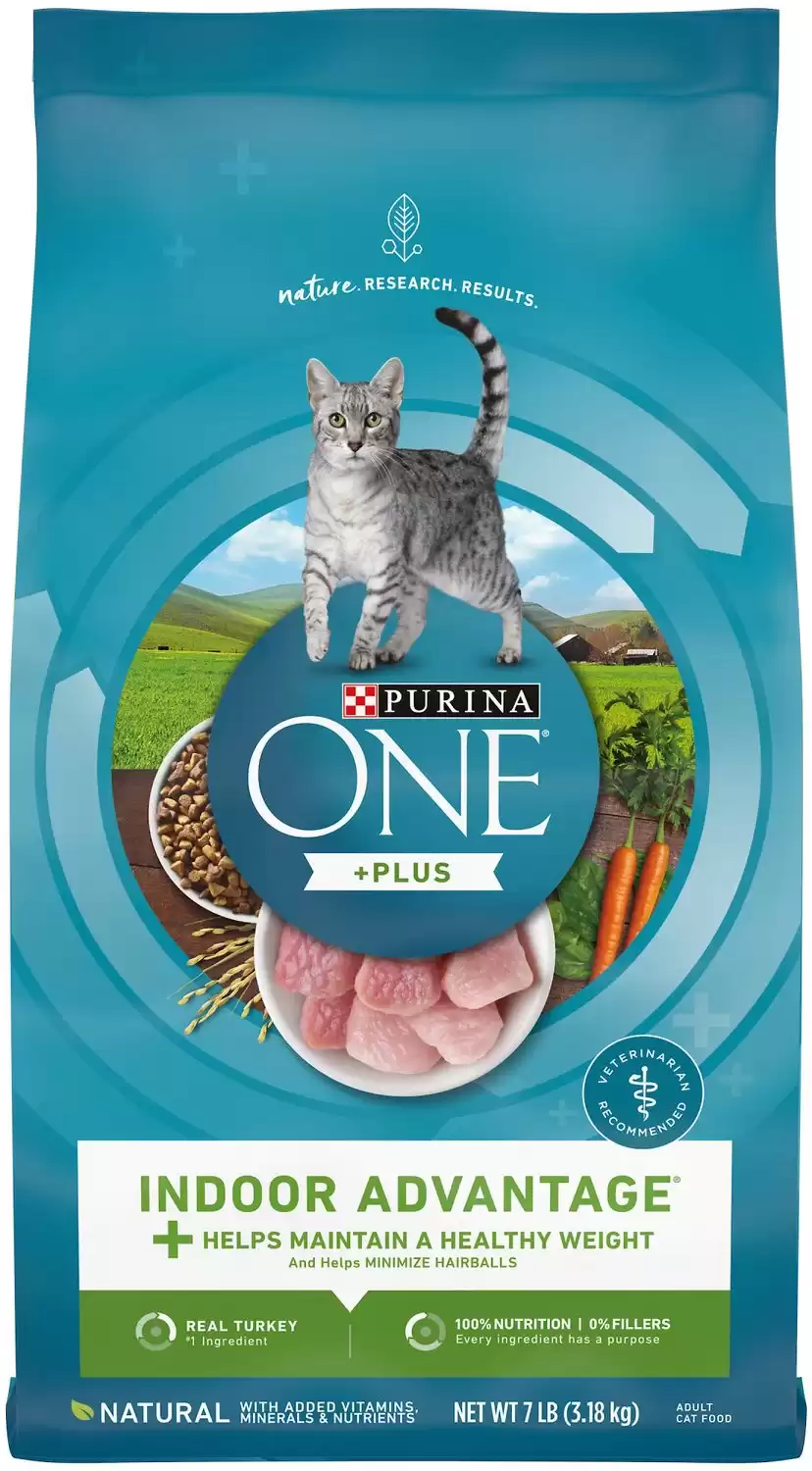 Purina ONE Indoor Advantage Adult Dry Cat Food